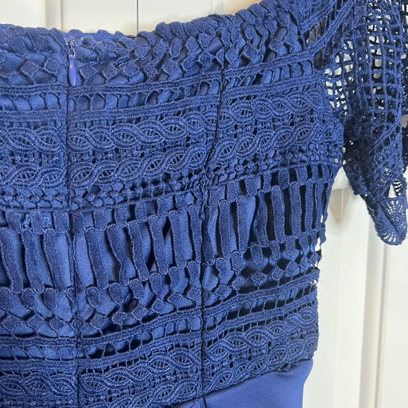 Size xs crochet pattern royal blue Francesca’s dress - Picture 6 of 10